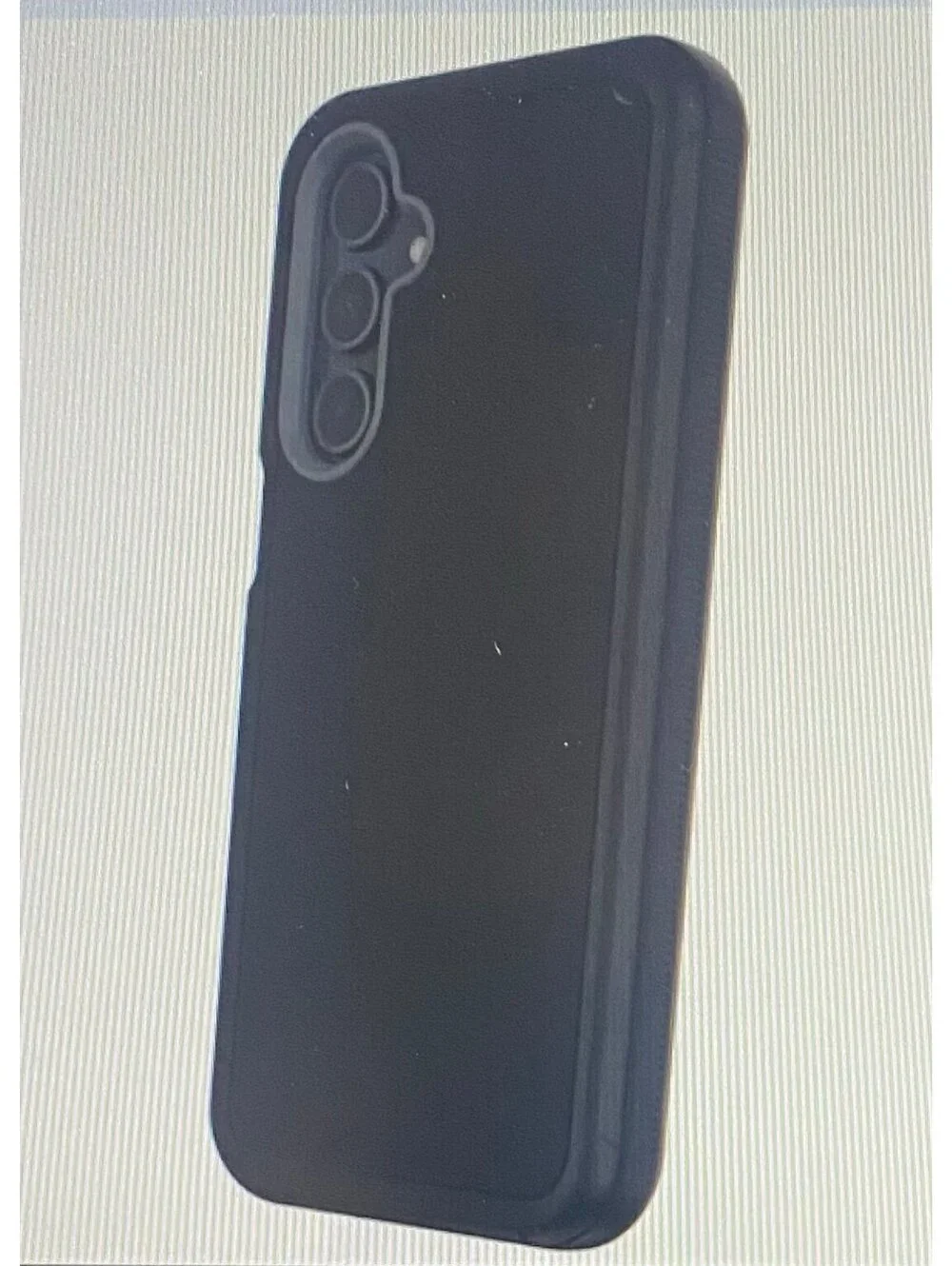 Onn Rugged Case for Samsung Galaxy A16 5G Black/Gray
